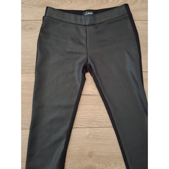 Labijou Faux Leather Front Pull-on Pants, Black, Women's Small - Picture 2 of 7